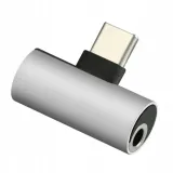 adapter-2w1-przejsciowka-przelotka-audio-usb-c-usb-c-do-mini-jack-3-5-mm-marka-xo-stan-nowy