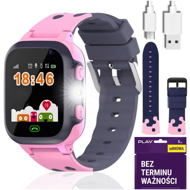 Фото - Смарт годинник Smart Watch Smartwatch Zegarek Dla Dzieci SIM Aparat Telefon Gry Odtwarzacz Muzyki SIM 