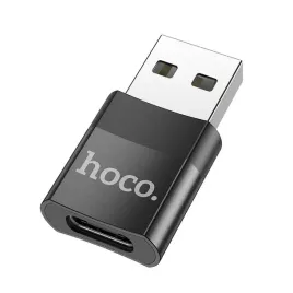 hoco-adapter-otg-ze-zlacza-typ-c-do-usb-meski-ua17-czarny