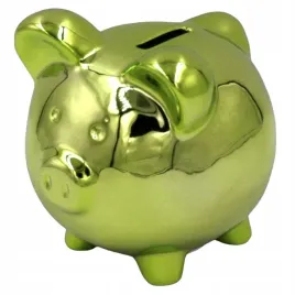 skarbonka-swinka-ceramiczna-lustrzana-otwierana-zielony