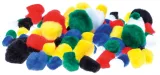pompony-78szt-srednica-2-5-cm