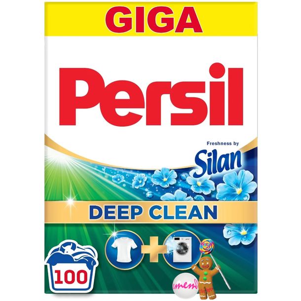 Zdjęcia - Proszek do prania Silan ﻿Persil Freshness by  GIGA  białego 6kg, 100 prań 