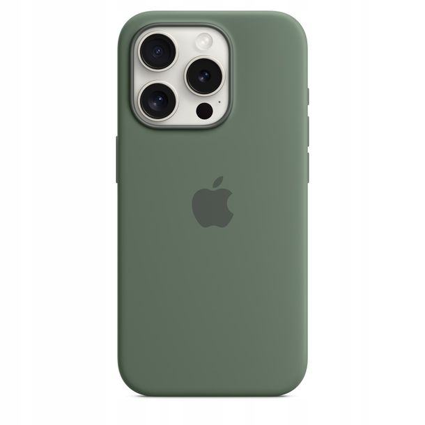 Oryginalne etui APPLE trwała obudowa iPhone 15 PRO MagSafe MT1J3ZM green