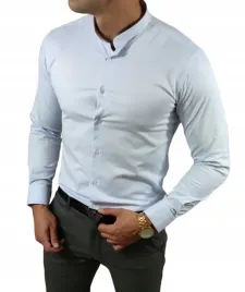 koszula-elegancka-ze-stojka-slim-fit-blekitna-esp013-s