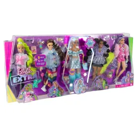 barbie-extra-5-pak-lalek-hhc58