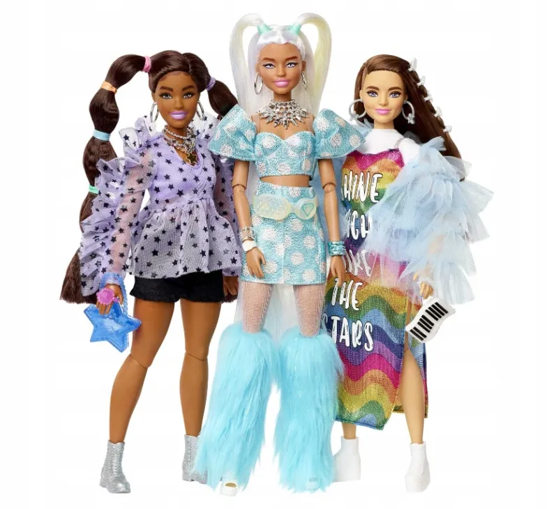 barbie-extra-5-pak-lalek-hhc58