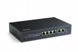 force-switch-sw4p2u-poe-do-kamer-ip-4xpoe-60w-100mbps-2x-uplink