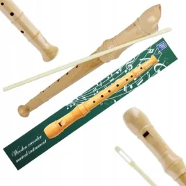 flet-szkolny-drewniany-prosty-do-nauki-8-otworow-czyscik-starpak