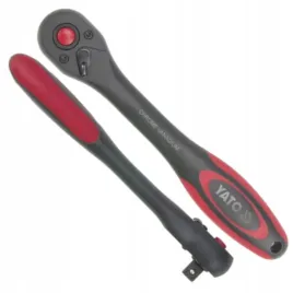 yato-grzechotka-1-4-prosta-powlekana-black-yt-0290