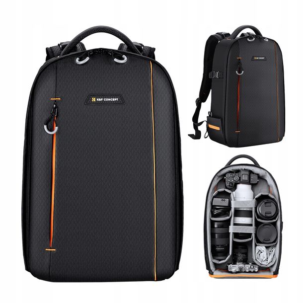 ﻿Duży plecak fotograficzny na aparat laptopa K&F Concept KF13.140