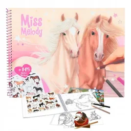 top-model-kolorowanka-miss-melody-horse-konie-naklejki