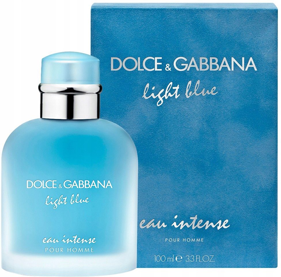 dolce & gabbana light blue pour homme eau intense woda perfumowana 100 ml   