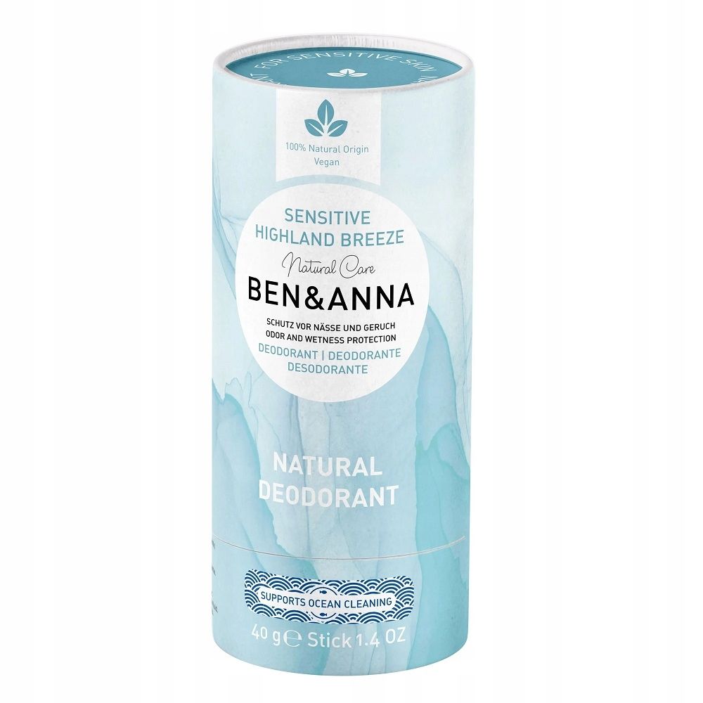 ben & anna sensitive highland breeze dezodorant w sztyfcie 40 ml   