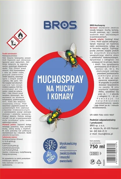 bros-muchospray-silny-srodek-aerozol-spray-preparat-na-muchy-i-komary-750ml-rodzaj-rozpylacz-aerozol-pojemnosc-750-ml