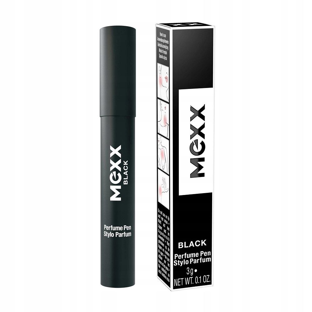 mexx black woman perfumy stałe 3 g   