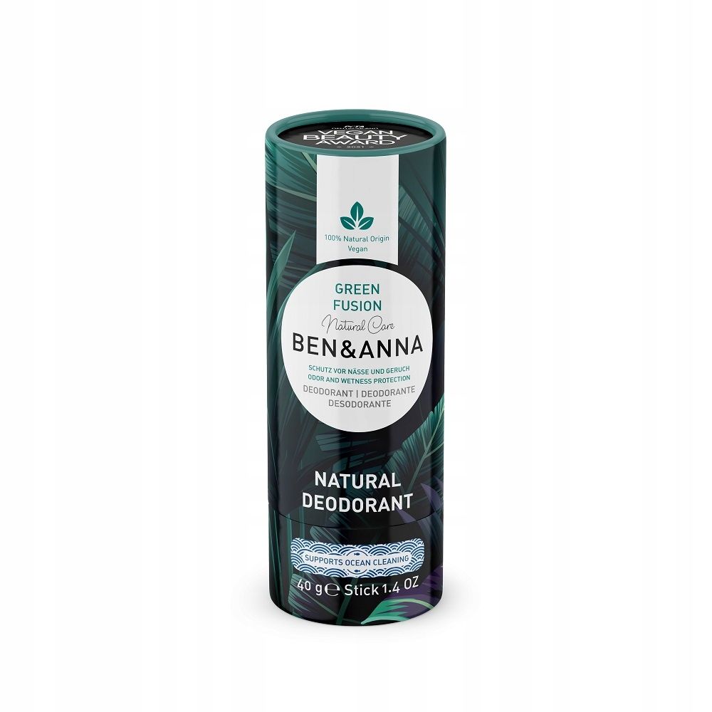 ben & anna green fusion dezodorant w sztyfcie 40 ml   