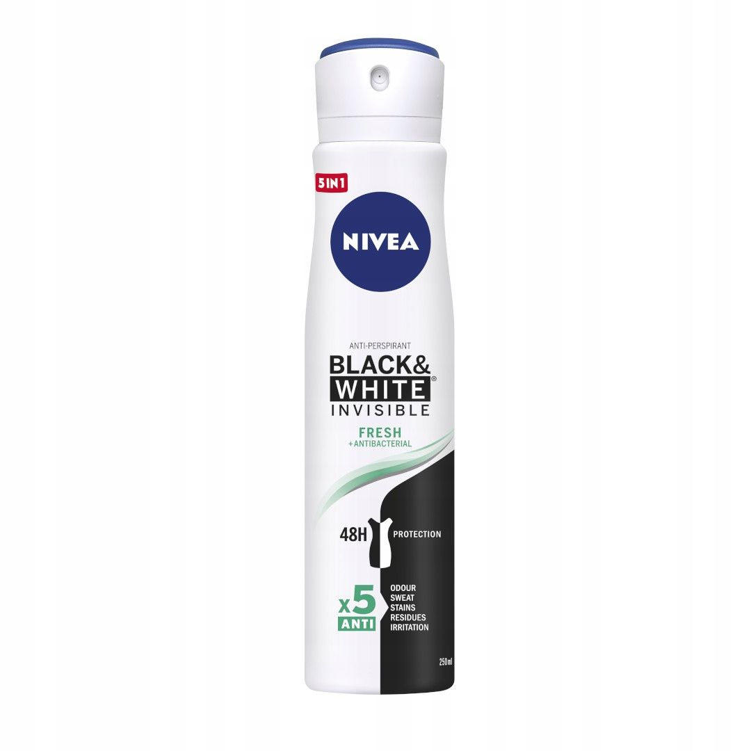 nivea black & white invisible fresh