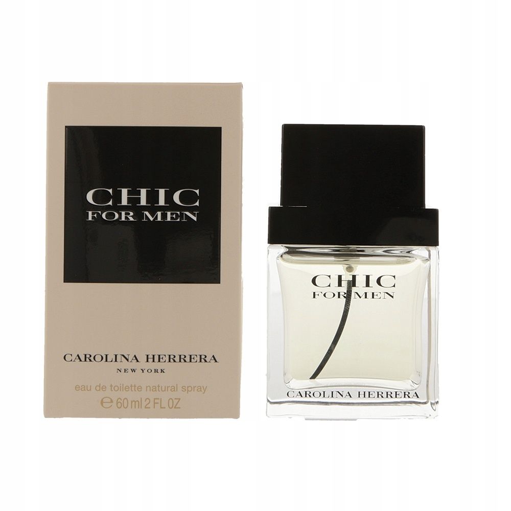 carolina herrera chic for men woda toaletowa 60 ml   