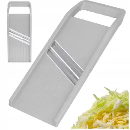 tarka-szatkownica-do-warzyw-kapusty-mizerii-reczna-szara-2-ostrza-32-cm