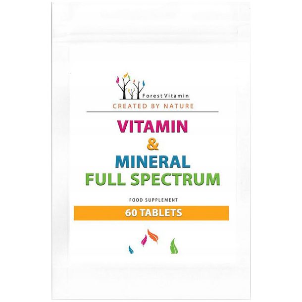 Zdjęcia - Witaminy i składniki mineralne Forest VITAMIN Vitamin&Mineral Full Spectrum 60tabs 
