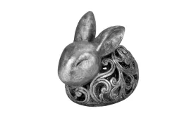 figurka-spiacego-zajaca-srebrna