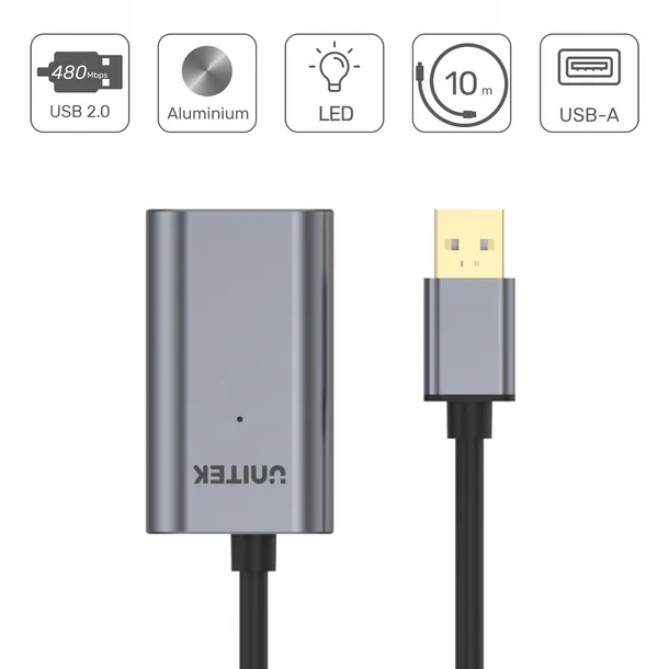 unitek-usb-10-0m-marka-unitek-stan-nowy