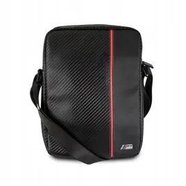 torba-na-tablet-8-bmw-carbon-red-stripe-czarna