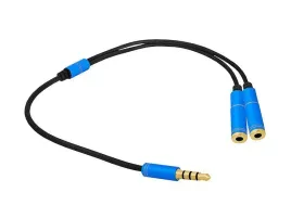 przejscie-wtyk-jack-3-5mm-2-gniazda-jack-3-5mm-30cm