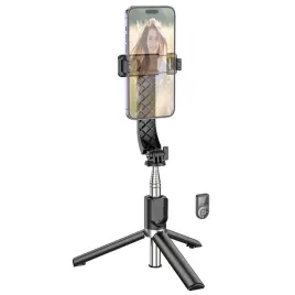 hoco-uchwyt-selfie-stick-tripod-z-bezprzewodowym-pilotem-prior-k20-czarny