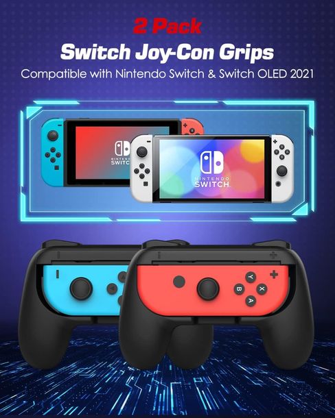 Moko Uchwyt Do Konsoli Nintendo Switch Oled Model Joycon I Switch Joy ...