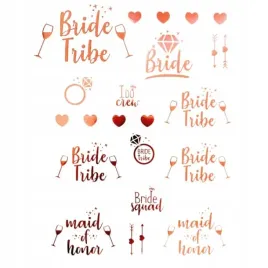 tatuaze-wieczor-panienski-bride-tribe-rozowe-zloto