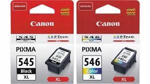 Zestaw oryginalnych wkładów Canon PG-545XL i CL-546XL