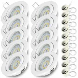 oprawa-halogenowa-regulowana-oczko-biale-zarowka-led-gu10-5w-ciepla