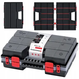 kistenberg-organizer-narzedziowy-nor-16-czerwony-duo-130x290x390mm