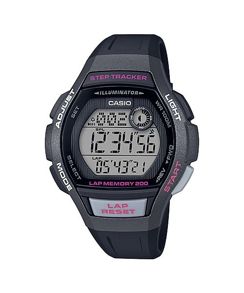 Sportowy zegarek damski Casio LWS-2000H +Grawer
