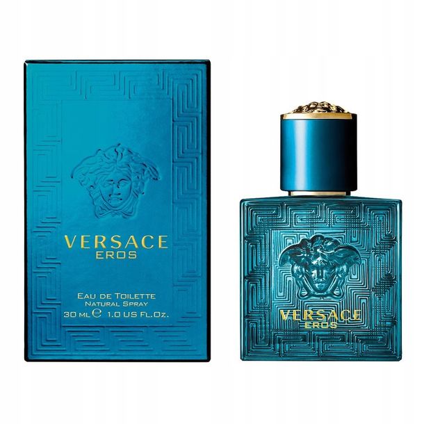 Фото - Чоловічі парфуми Versace ﻿ Eros Woda toaletowa dla mężczyzn Zapach Cytryna Mięta EDT 30ml 