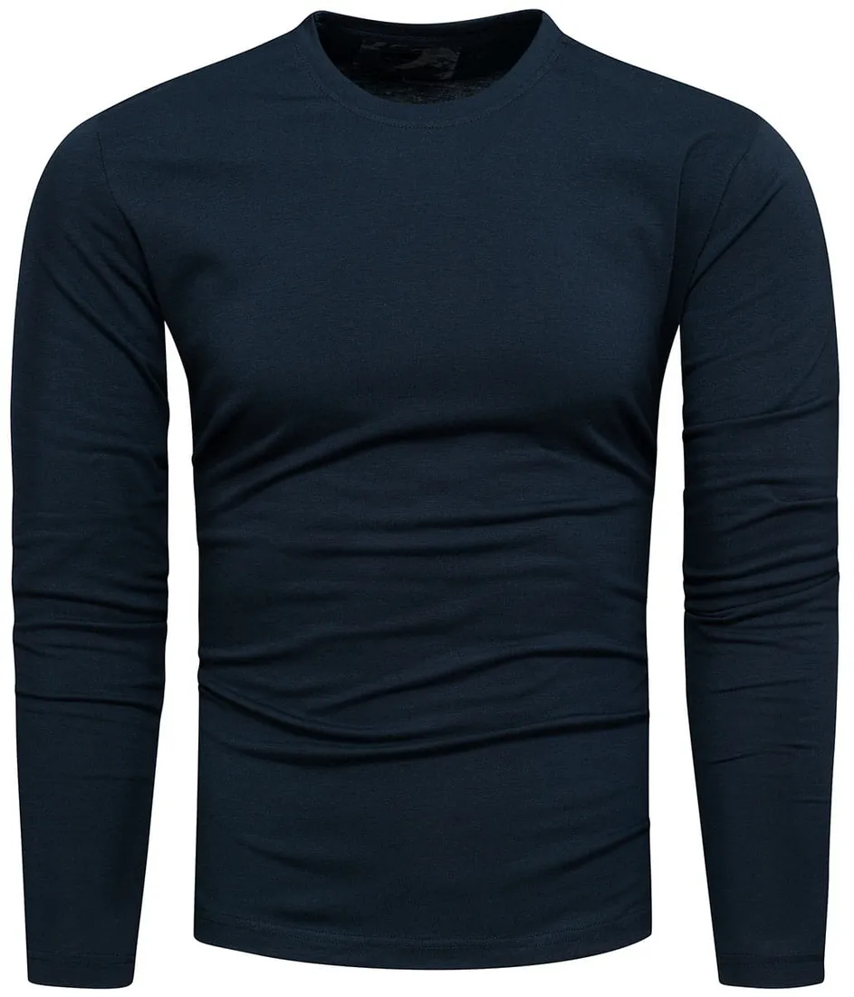2-pak-zestaw-basic-meskich-longsleeve-granat-szary-m-stan-nowy