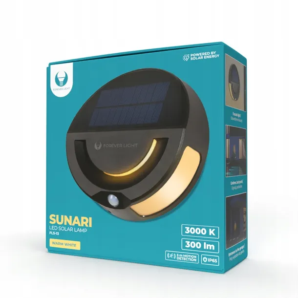 lampa-solarna-led-32-smd-pir-6w-300lm-3000k-1200mah-li-ion-forever-light-rodzaj-gwintu-zintegrowane-zrodlo-led