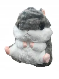 chomik-3w1koc-przytulanka-szary