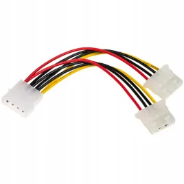 kabel-sata-zasilajacy-molex-m-na-2-x-molex-f-15cm
