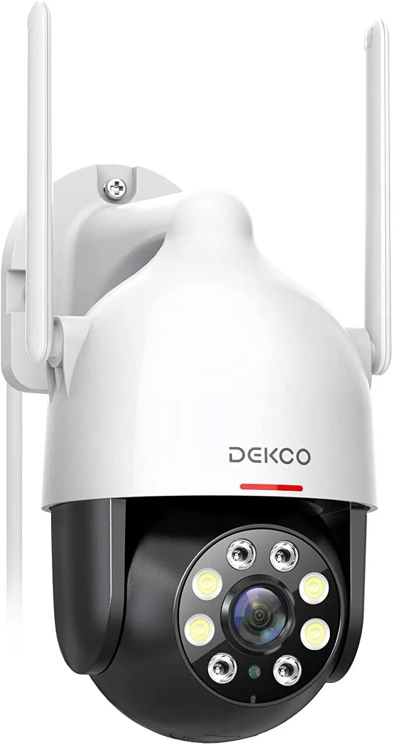 DEKCO Zewnętrzna kamera nadzorująca 5MP UHD, zewnętrzna
