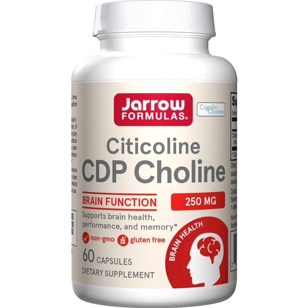 Zdjęcia - Witaminy i składniki mineralne Jarrow Formulas Citicoline CDP Choline 60caps 