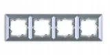abex-ramka-poczworna-perla-srebro-liczba-gniazdek-wiecej-niz-3