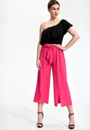 eleganckie-spodnie-damskie-dzwony-7-8-z-wiazaniem-rozowe-s