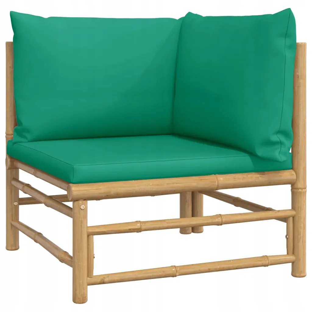 sofa-narozna-do-ogrodu-bambus-zielona
