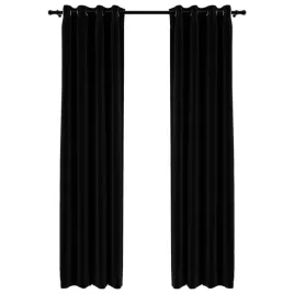 zaslony-stylizowane-na-lniane-2-szt-czarne-140x245-cm