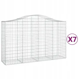 kosze-gabionowe-7-szt-200x50x120-140-cm-galwanizowane-zelazo