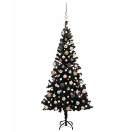 sztuczna-choinka-z-led-i-bombkami-czarna-180-cm