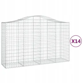 kosze-gabionowe-14-szt-200x50x120-140cm-galwanizowane-zelazo
