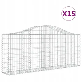 kosze-gabionowe-15-szt-200x30x80-100-cm-galwanizowane-zelazo